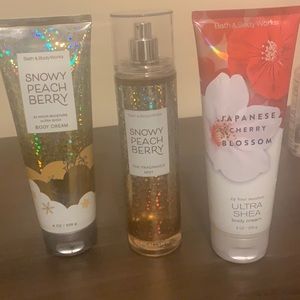 Bath and body works set